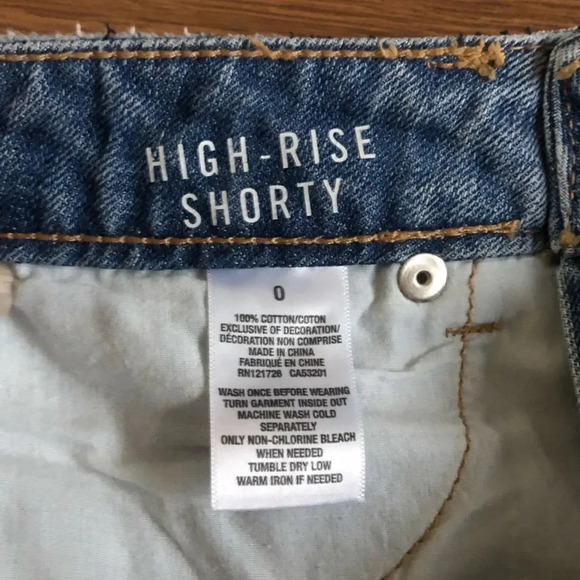 🔥4/$20 Bethany Mota High Rose Shorty Shorts - Picture 4 of 5